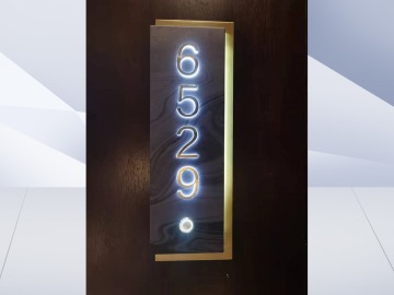 发光门牌